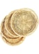 Fox Run Brown Wicker Paper Plate Holders, 9.75 x 9.75 x 0.5 inches