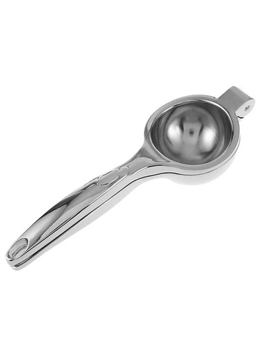 Steel Hand Press Lemon Juicer Silver