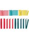 Sealing Clip, Set Of 30, Mixed Colours/Mixed Sizes