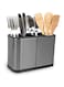 Top 3 Kitchen Cutlery Holder Utensil Storage Organiser Stainless Steel Kitchen Utensil Holder Anti Slip Water Draining Design Easy to Clean