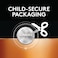 Duracell 2032 Lithium Battery. 4 Count Pack. Child Safety Features. Compatible with Apple AirTag, Key Fob, and other devices. CR2032 Lithium 3V Cell. 2032 Battery, Lithium Coin Battery