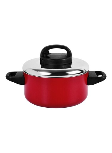 Classique 1.4l/16cm Covered Sauce Pot Red 16cm