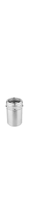 BLACKSTONE Stainless Steel Canisters, Container, Storage Jar, Spice Jar Top See Through (1.2 L)