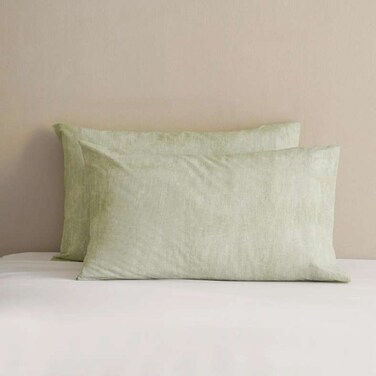 Home Green 2-Piece Pillowcase Set for Home