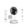Portable Folding Fan USB Rechargeable 10W, Height Adjustable, Rotating Base, Low Noise Design