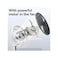 Portable Folding Fan USB Rechargeable 10W, Height Adjustable, Rotating Base, Low Noise Design