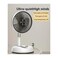 Portable Folding Fan USB Rechargeable 10W, Height Adjustable, Rotating Base, Low Noise Design