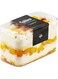 FUFU 12pcs Disposable Plastic Transparent Dessert Container Fruit Ice Cream Holder Cookie Boxes Mille Crepe Cake Packaging Box