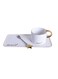 Cup And Saucer Set White 24 x 12 x 0.8centimeter