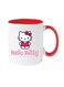 Hello Kitty Text Printed Coffee Mug Red/White 350ml