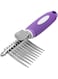 Incisae Dematting Fur Rake Comb for Dogs &amp; Cats, Grooming Brush with Safety Blades, Efficient Hair Removal Tool for Trimming and Eliminating Dead, Matted or Tangled Fur - Pet-Specific Shedding Comb