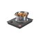 Electric Hot Plate, 1500W Single Burner Portable Countertop Stove, Adjustable Temp Control

