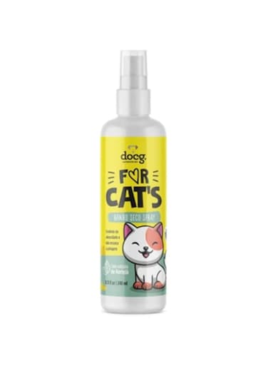 Docg Dry Bath Shampoo with Mint Extract for Cats - 240ML