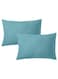 Xclusives Premium Blue King Pillow Cases - 2 Piece Set Pillow Cover - Soft Brushed Microfiber Fabric - Pillow Cases Standard Size (20 x 40 Inches, 50 x 100 cm) by Infinitee Xclusives