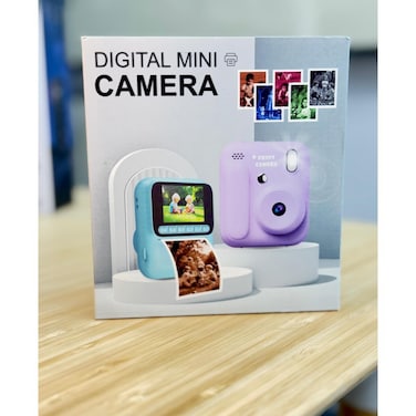 Tradeo Digital Mini Print Camera &ndash; Instant Photo Printing, Vivid Color Display, and Creative Fun