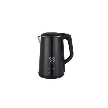 Tradeo Digital Electric Kettle, 1.6L, Temperature Control Display, Matte Black