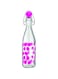 Zak Designs Dotdot Water Bottle 1 Lt Black