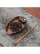 Angju Wooden Coffee Scale, 200g /0.1g Accurate Tea Scale, High Accuracy Rechargeable Kitchen Scale, Electronic Tea Scales Digital Weight Grams Scale for Home