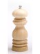 Pepper Grinder 6 Inch Rubber Wood   Manual Salt &amp; Pepper Mill with Adjustable Coarseness