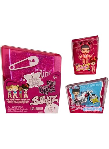 Bratz - Miniverse Mini Bratz Babyz Collectible Figures - Two Mini Bratz Babyz Pack of 1 (Multicolour) Suitable ages from 6 + and up