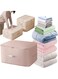 ANTOLE Ultra Space Saving Self Compression Organizer, Heavy Duty Moving Bags, Storage Tote for Space Saving, Space Saving Self Compression Organizer for Comforters, Blankets, Bedding