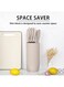 Kitchen Knife Set with Block &acirc;&euro;&ldquo; 6 Piece Set with Sharpener