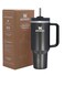 Quencher H2.0 FlowState Vacuum Insulated Tumbler 40oz Black &acirc;&euro;&ldquo; Stainless Steel Travel Mug with Lid &amp; Straw &acirc;&euro;&ldquo; Double-Wall Leakproof Flask &acirc;&euro;&ldquo; Keeps Drinks Hot for 7 Hours, Cold for 24 Hours &acirc;&euro;&ldquo; Reusable, Portable Thermos for Coffee, Tea, Water, Juice &amp; Smoothies