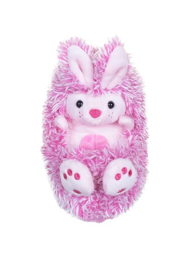 Curlimals Bibi The Bunny Interactive Rabbit Soft Toy With Over 50 Sounds And Reactions Responds To Touch Cuddly Fun Woodland Animal Gift For Girls and Boys Age 3 Years +, Pink