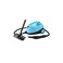 Handheld Steam Cleaner, 25cm Height, 30cm Length, Turquoise Blue, Adjustable Handle