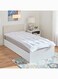 Box Nova Microfibre Single Mattress Topper 200 x 4 x 90 cm
