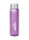 Aqua 500 Stainless Steel Water Bottle 500 ml, Single Walled, ISI Certified I Leak Proof Lid, Rust Proof I For School, Office, Gym I Purple