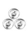 Stainless Steel Pot Cover, Heavy duty Stainless Steel ss Lid, Universal Lid Pots Pans Replacement Accessories, 6.3IN for Pan Lid Bowl Cover, 16cm