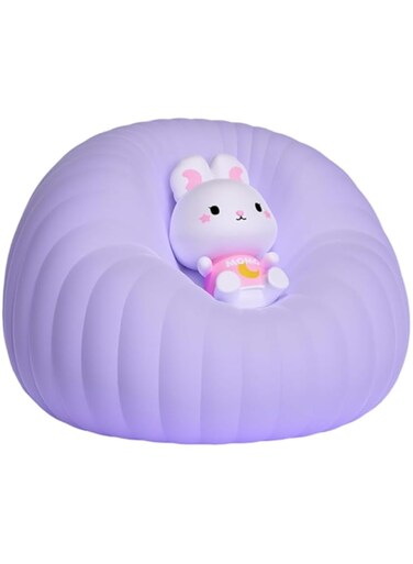 Azonee Kids Night Light, Rabbit Cute Lamp, Bedroom Night Light, 3 Brightness Levels Auto Off Led Rechargeable Night Light, Kids Lamp Cute Room Decor for Women