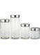 Harmony 4 Pieces Table Top Canister With Cover Set
