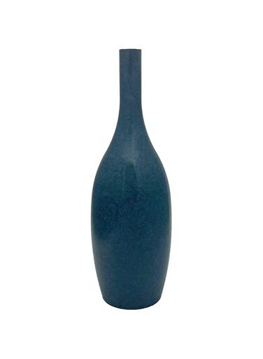 Modern decorative Metal Flower-Vase, Blue