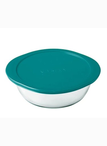 Pyrex Cook&amp;Store Round With Lid 1L Transparent 20 x 18 x 7cm