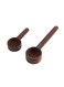 PCS Wooden Measuring Coffee Scoop Set
