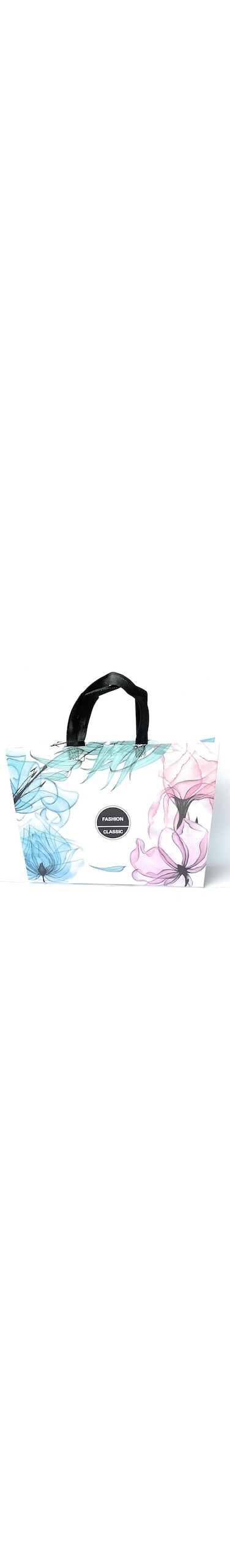 Premium Non-Woven Carry Bag Pack of 3/ Eco-Friendly Reusable Multi-Purpose Shopping Bag  Light-Weight Durable Design/Digitally Printed Stylish Gift Bag/Foldable Tote Bag/Party Favors Bag, M