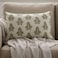 Home Heritage Magnolia Cushion 35x50cm - Olive