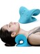 Neck and Shoulder Relaxer, Cervical Traction Device for TMJ Pain Relief and Cervical Spine Alignment, Chiropractic Pillow Neck Stretcher
