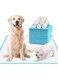 Pet diaper puppy training pads disposable urine diaper pads super absorbent pet pee pad; Quick Drying Leak-Proof, Disposable Training Pads For Pets 60X60cm, 50 Pieces