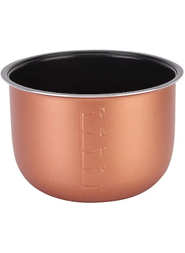 Cryfokt Non-stick Inner Cooking Pot Liner, Inner Cooking Pot Cooking Pot Strong Energy Gathering Inner Pot Rice Cooker, for Kitchen Homes