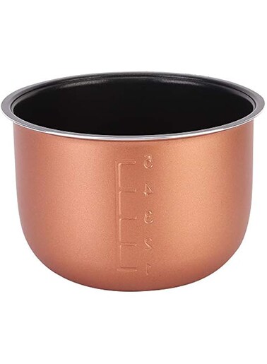 Cryfokt Non-stick Inner Cooking Pot Liner, Inner Cooking Pot Cooking Pot Strong Energy Gathering Inner Pot Rice Cooker, for Kitchen Homes