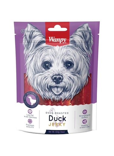 WANPY DUCK JERKY 100g