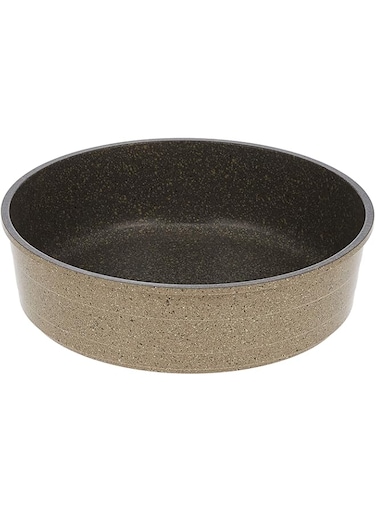 Neoflam 1632/A.WM Rounded Ceramic Oven Dish, 24 cm &ndash; Beige