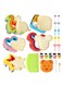 Sandwich Cutter and Sealer Set Bread Sandwich Cutter Pancake Maker Heart Square Dinosaur Start Shaper,etc DIY Cookie Cutters Gift for Kids Boys Girls