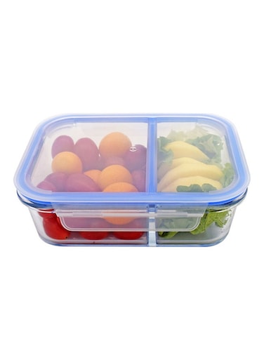 Glass Storage With Partition Assorted