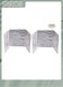 2-Piece Aluminum Foil Gas Stove Oil Splatter Shield