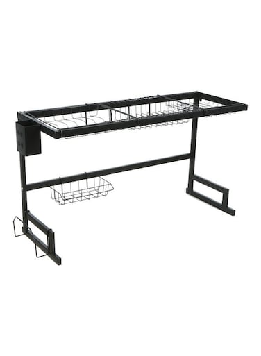 Sink Dish Drying Rack Black