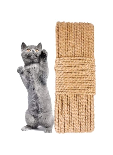 NOBRANDED Cat Scratching Natural Rope Post Tree Replacement (50M)